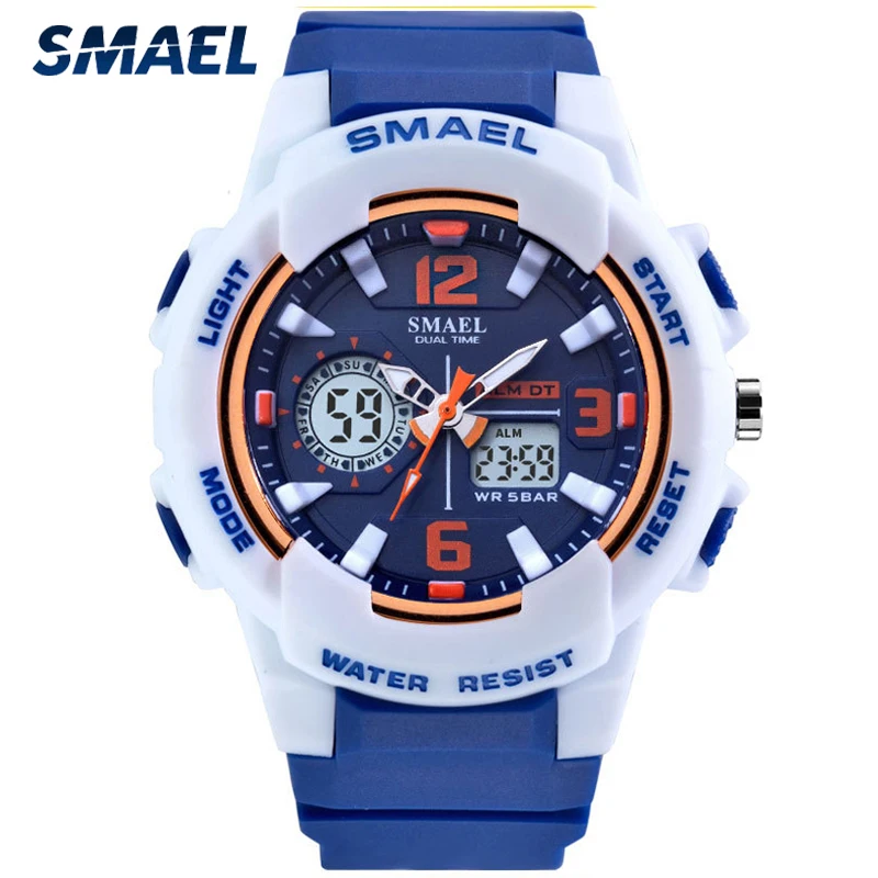 

SMAEL New Fashion Sport Watches for Women Men Top Brand Luxury Watch Clock Quartz Lovers Casual Watch relojes para mujer