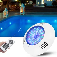 5pcs/lot  LED simming pool light IP68 waterproof underwater light ACDC12V swimming pool wall mounted lamp with remote control