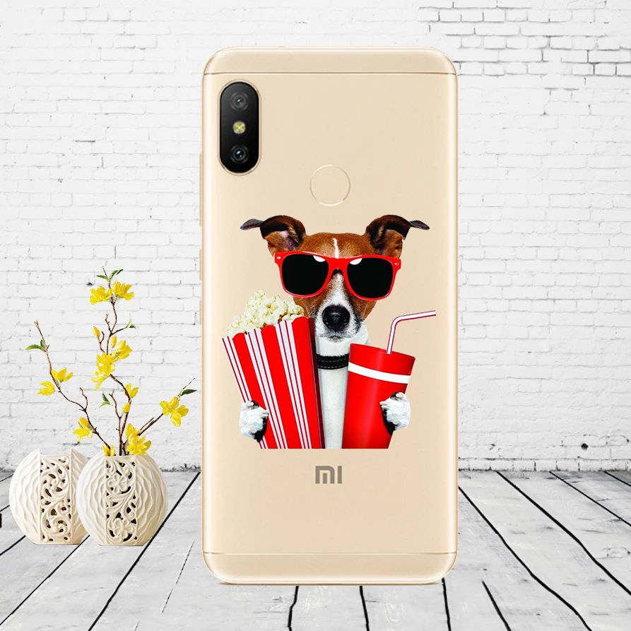 F51 Силиконовый чехол для Xiaomi mi A2 LITE, чехол с полной защитой, мягкая задняя крышка из ТПУ, чехол для телефона s для Xio mi A2 LITE, бампер - Цвет: F51