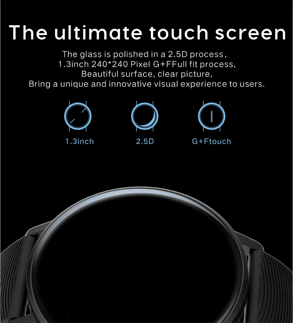 Wearpai H5 цветной экран фитнес-трекер Смарт-часы Bluetooth монитор сердечного ритма водонепроницаемые спортивные фитнес-часы для мужчин и женщин