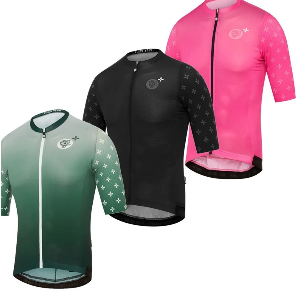 

Attaquer men cycling jersey Short Sleeve and bib shorts suit Maillot Ciclismo Hombre MTB bicyle clothes road bike set pro team