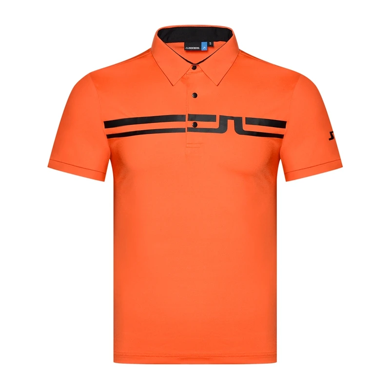 Golf Clothing Men's Short-sleeved Summer Outdoor Sports Quick-drying Breathable Polo Shirt Casual Top