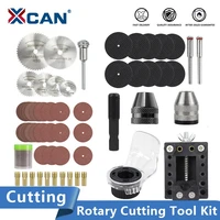 xcan rotary cutting tools kit hss saw blade metal cutting disc 4 3 4 8mm mini drill chuck circular saw blade for wood cutting