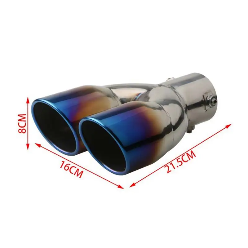 Наконечник выхлопной трубы глушителя Выходная Труба наконечник из нержавеющей