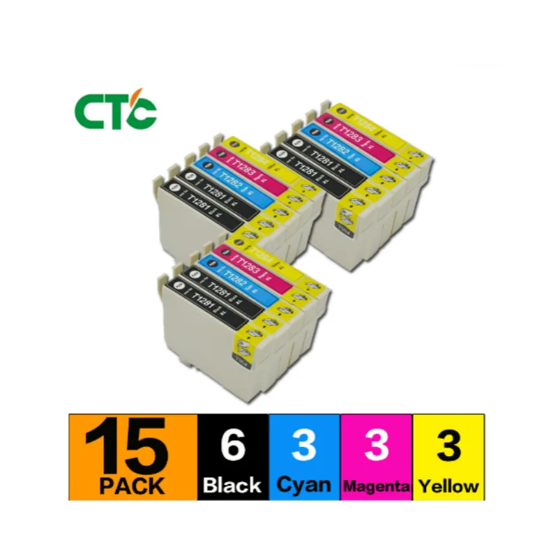 15 T1281 T1282 T1283 T1284 чернильный картридж для стилуса S22 SX130 SX125 SX235W SX435W SX425W BX305F BX305FW принтер
