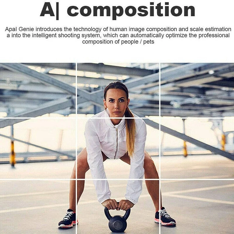 

ligent Selfie Stick Follow Gimbal 360Rotation Tracking Auto Face Tracking Camera Phone Holder for IOS and Android