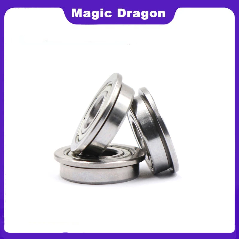 5/10PCS F608ZZ F608 ZZ With Flange Miniature Deep Groove Ball Bearing F8x22x7mm F608-2Z CNC milling machine pulleys - купить по