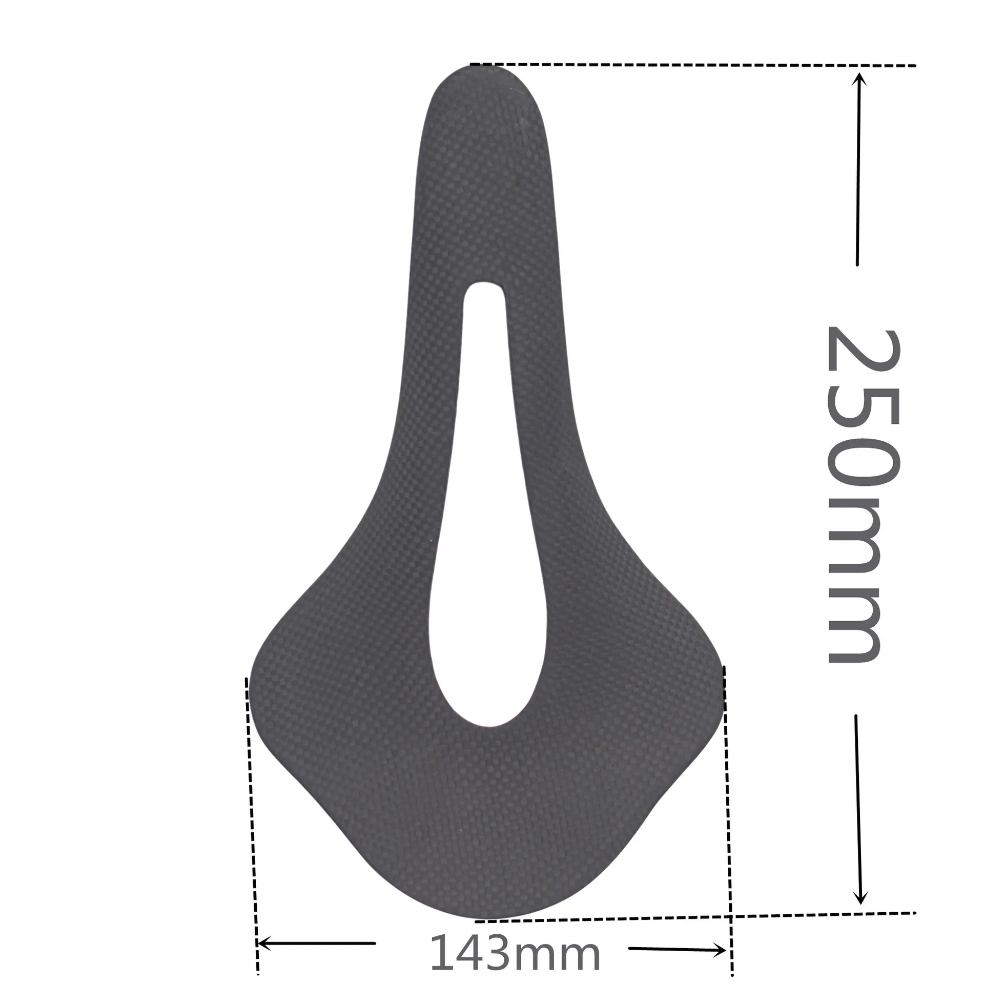 Полностью углеродное волокно сиденье велосипедное седло легкий дорожный MTB