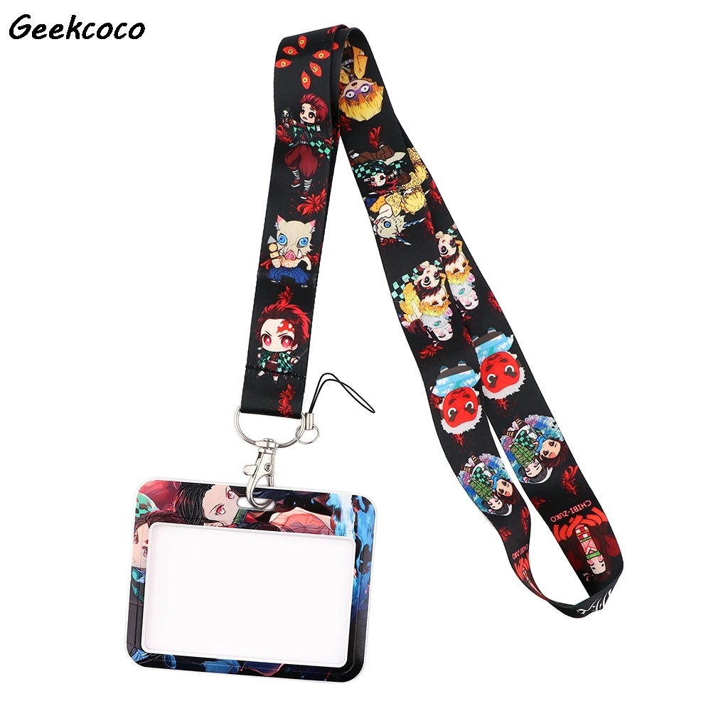

20pcs/lot J2685 Anime Lanyard Mobile Phone Key Card Identification Straps USB Badges Holder Hanging