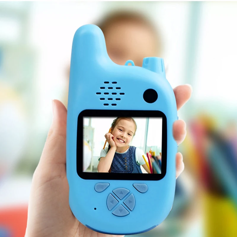 children intercom camera camcorder mini video hd toys walkie talkie game mp3 music player game best gift for children free global shipping