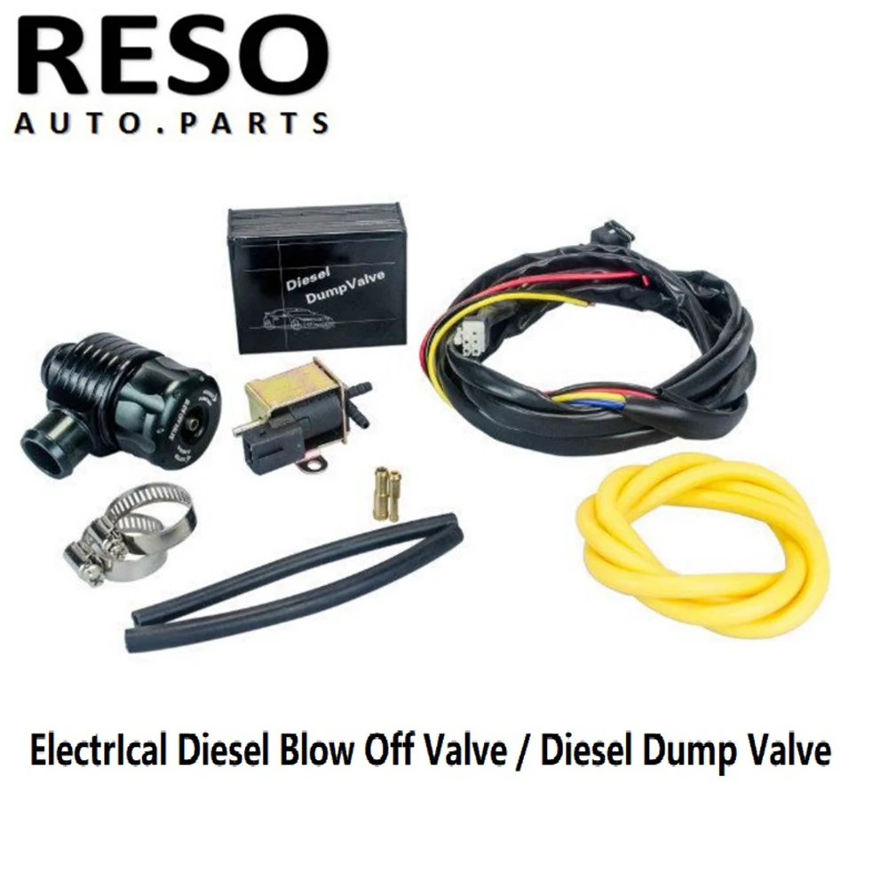RESO -- дизельный Дроссельный клапан Дизель BOV с адаптером Новый электрический