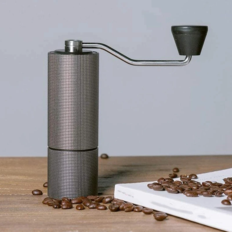 Ручная кофемолка с регулируемыми настройками Для высокоточной заливки эспрессо