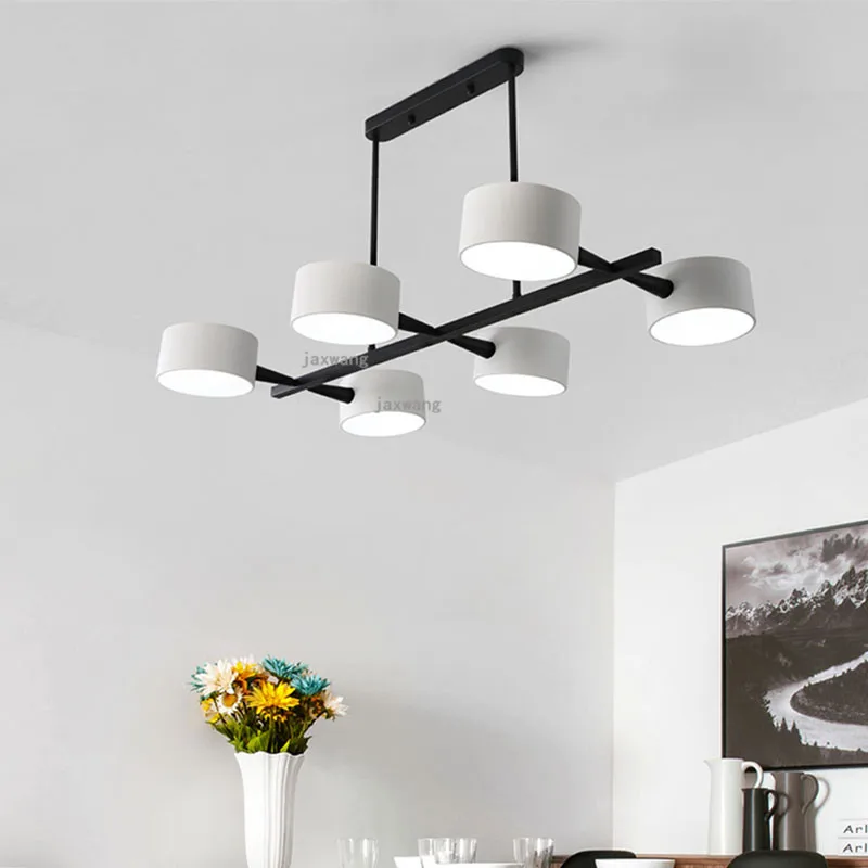 Современный Ресторан подвесные потолочные лампы скандинавский Креативный