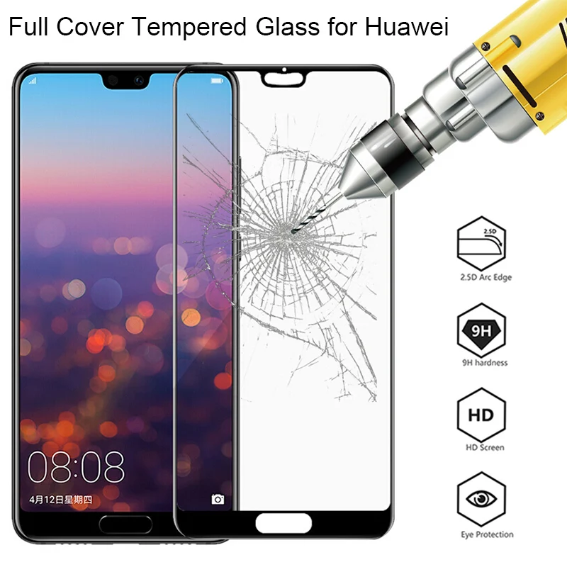 Honor 8x 7x 6x Закаленное стекло протектор для Huawei Mate 20 Lite 10 P смарт-экран на P8 P9 P20 свет |
