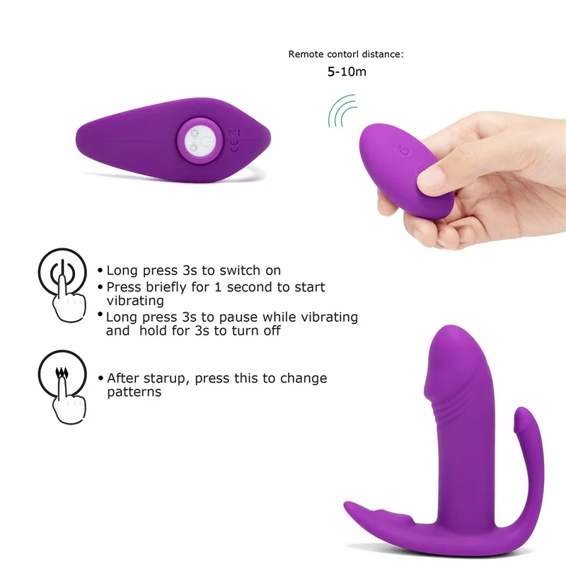 Вибратор для точки G Мощный вибратор клитора Анальные игрушки Стимулятор