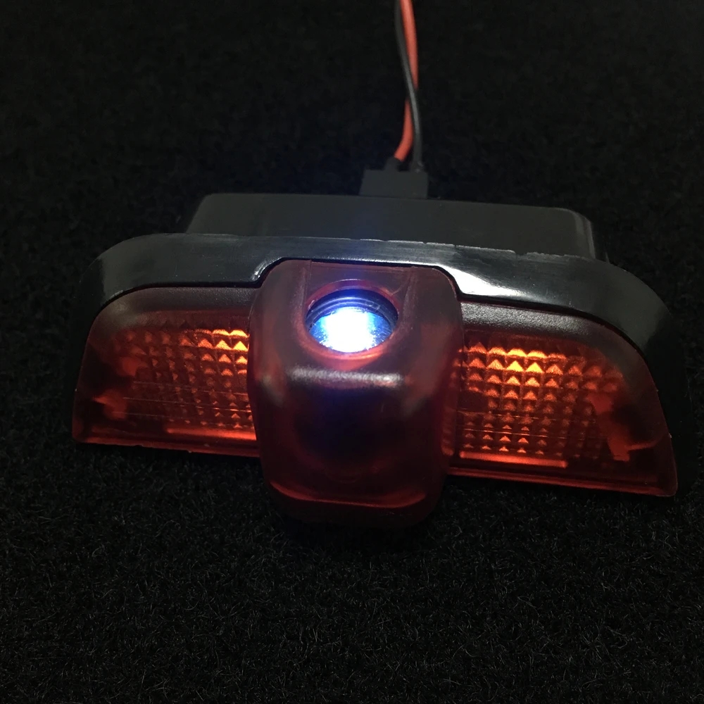 2 шт. Автомобильный интерьер логотип светильник для проектора лампа Mercedes Benz AMG W204