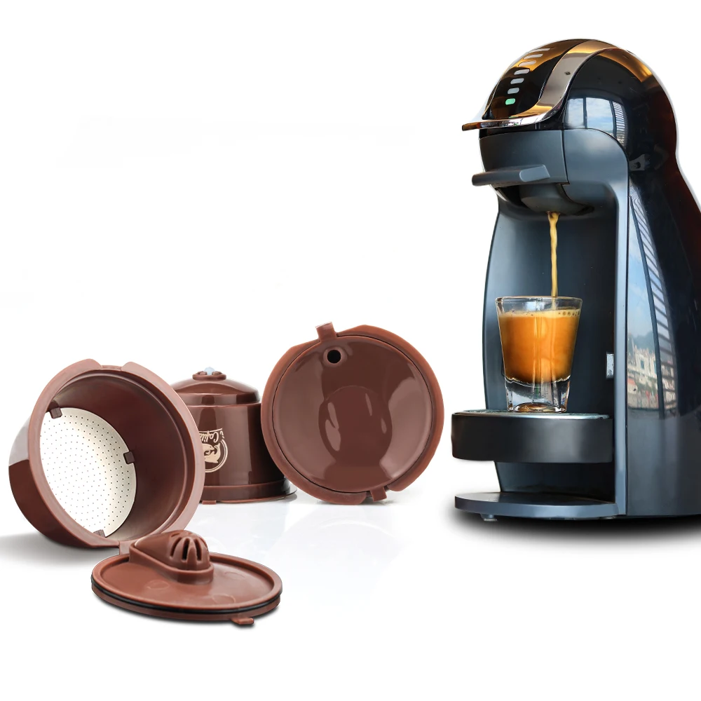 Многоразовые Кофе капсула для combinacapsule фильтр фильтры чашки совместимый dolcegusto с