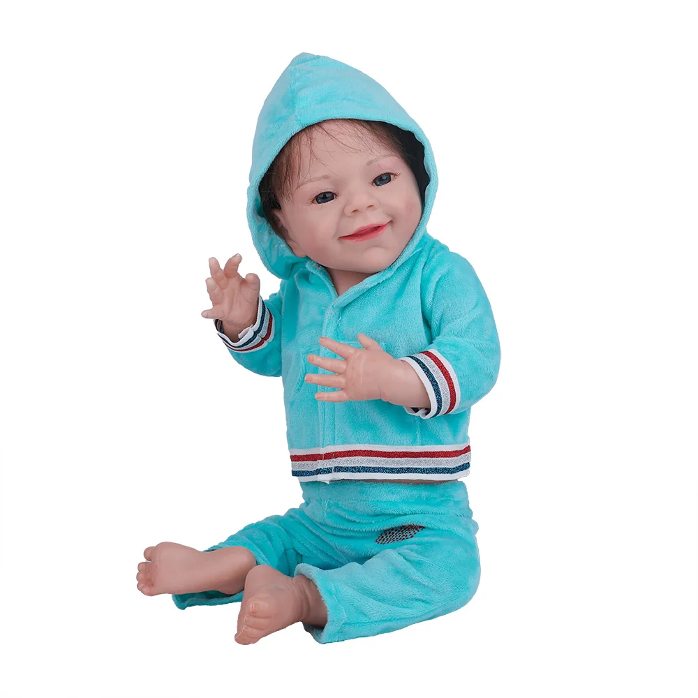 

Popular Soft Body Reborn Doll With Cute Owl Hat Is The Best Gift For Children To Playmate