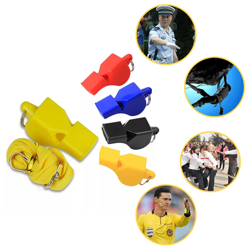 

1Pcs Plastic Whistle Fox 40 Soccer Football Basketball Hockey Baseball Outdoor Sports Referee Silicone set Whistles