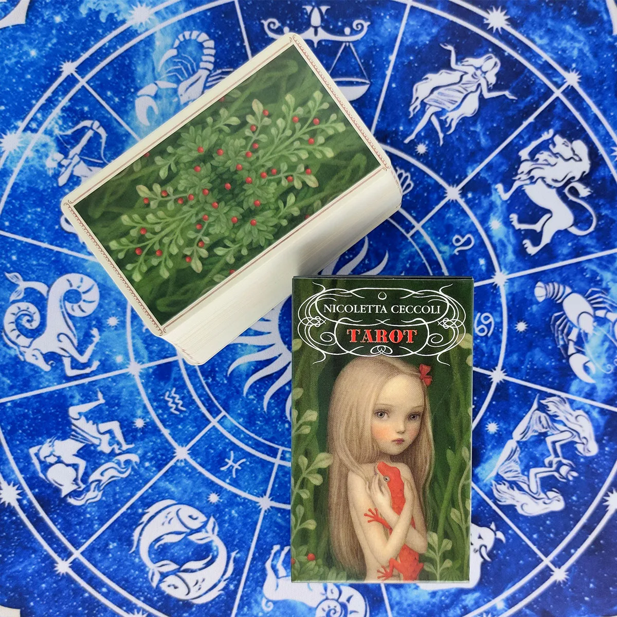 New Nicoletta Ceccoli Tarot Cards Divination Deck Entertainment Parties Board Game Support Drop Shipping 78Pcs/Box | Спорт и