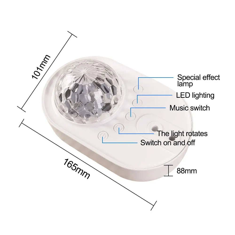 

Spaceship LED Projection Lamp USB Remote Control Bluetooth Music Colorful Laser Star Light galaxy Atmosphere lamp for Child Gift