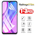1-3 шт. Гидрогелевая пленка для Redmi 9 9 a c, Защита экрана для Redmi 9A 9 A для Redmi 9C 9 C, защитная пленка с полным покрытием, мягкие пленки