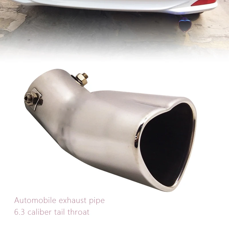 

Автозапчасти подходят для BYD, Buick 6,3 Калибр обычный глушитель из нержавеющей стали выхлопная труба заднее горло декоративная задняя труба