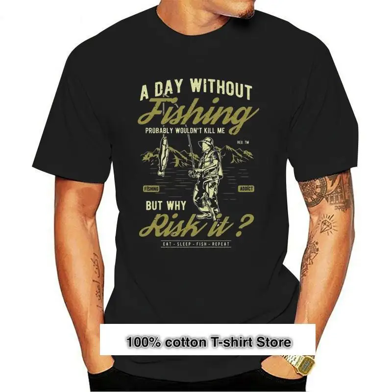

Camiseta de pesca de pescador, ropa de marca, nuevo