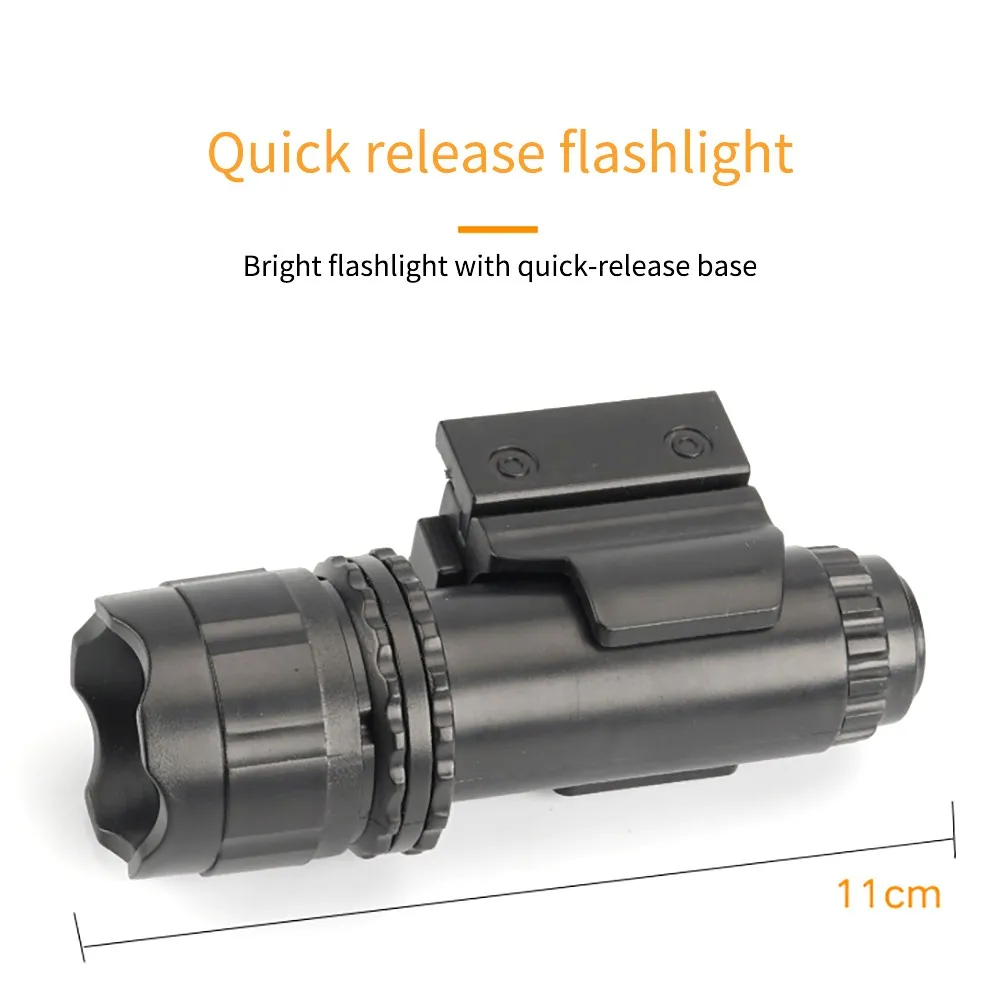 Flashlight Игрушечный пистолет регулируемые инфракрасные аксессуары 4 8 15 x раз телефото увеличительное стекло маленькая раковина камуфляж Целевая лента стрельба - Цвет: Flashlight