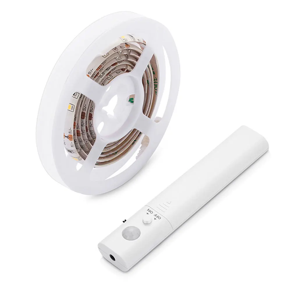 

30LED Durable LED String Mini Controller Home Decor Flexible Party Light Strip Cupboard Super Bright PIR Motion Sensor Closet