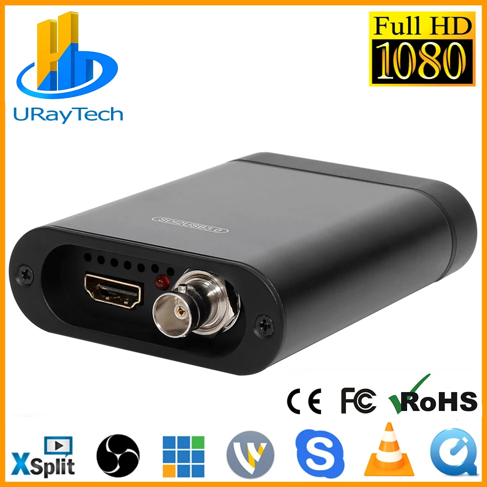 

Карта захвата Full HD 1080P HDMI SDI USB, ключ захвата игр, HD Видео Аудио Захват для Windows, Linux