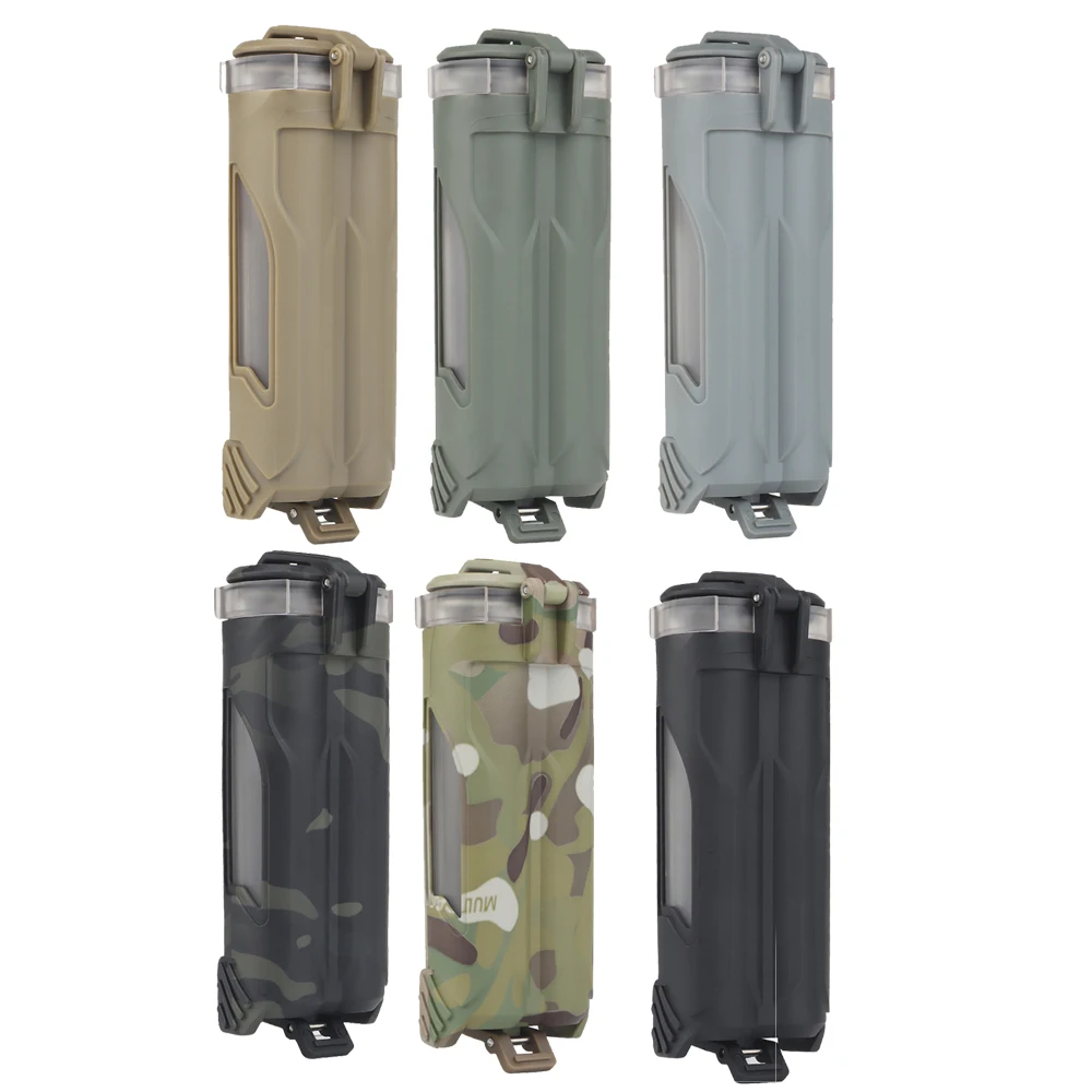 

Многофункциональный тактический ящик для хранения батарей 18650 CR123, АА/ААА