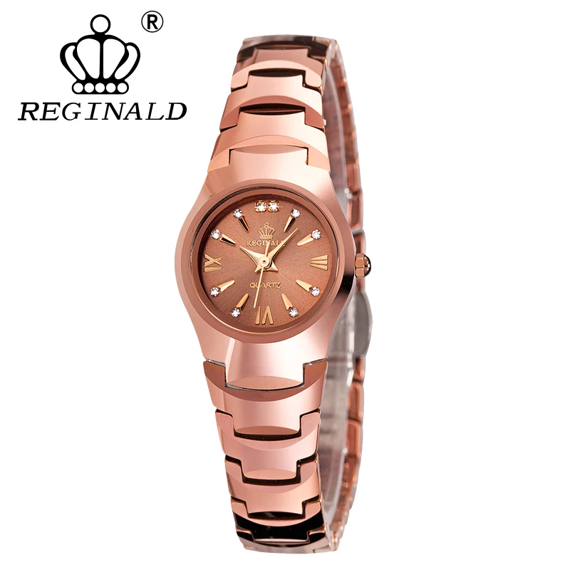2020 Women Watches Top Reginald Women Watches Full Tungsten Steel Quartz Watch Female Wristwatch horloges vrouwen horloge dames