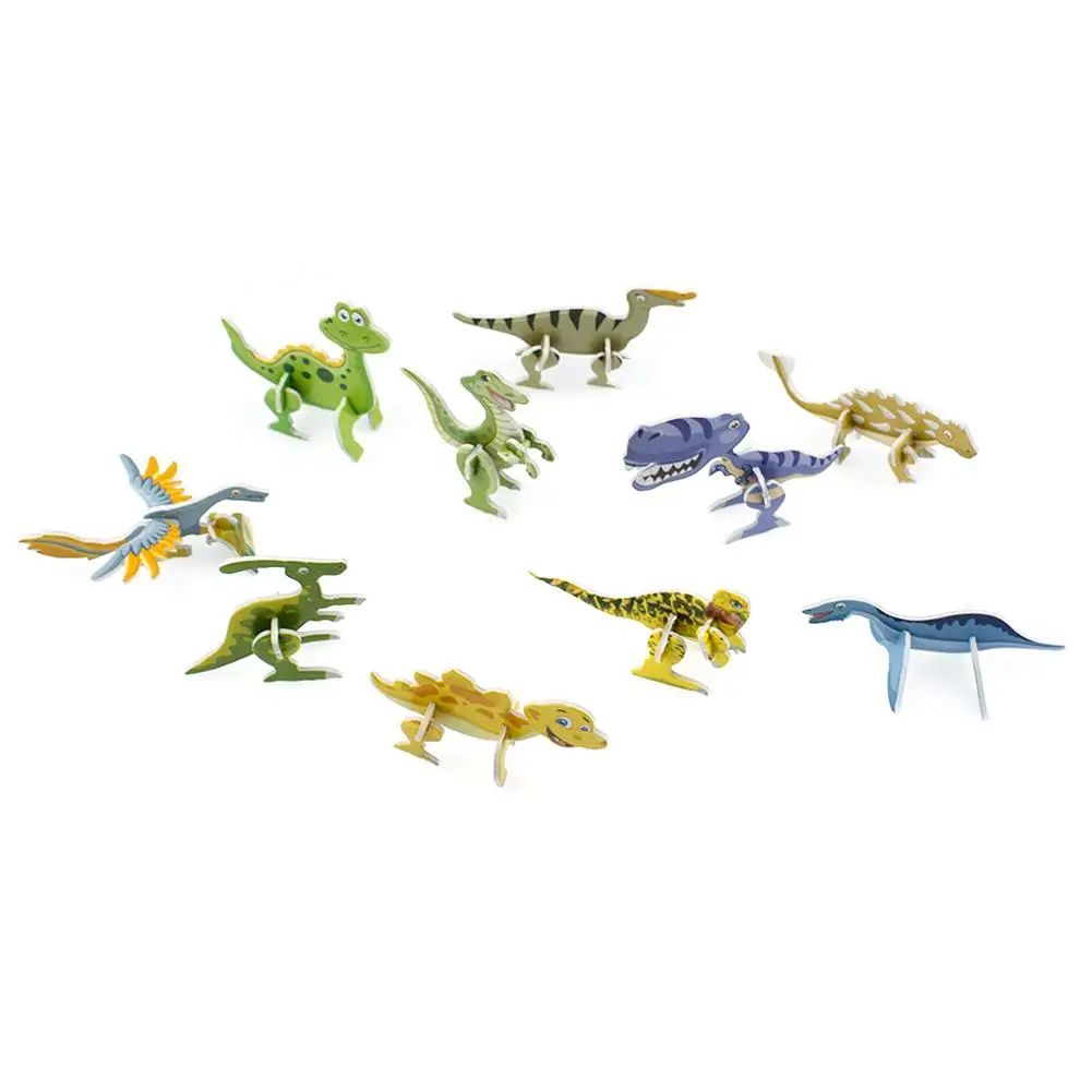 3D в форме животного трехмерная головоломка игрушка модель маленькой сборки