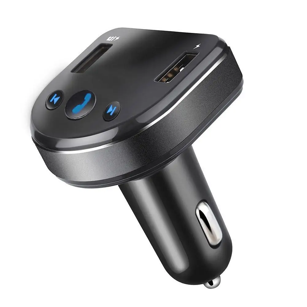 

Bluetooth-compatible FM Transmitter Car Kit 3.1A Fast Charging MP3 Audio Player Dual USB Car Charger Car Electronics