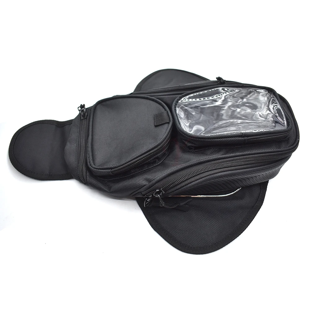 

New waterproof black tank bag magnetic saddle bag backpack for Kawasaki Ninja ZX6R ZX6RR ZX636 ZX7R ZX9R ZX10R ZX14R Ninja 250R