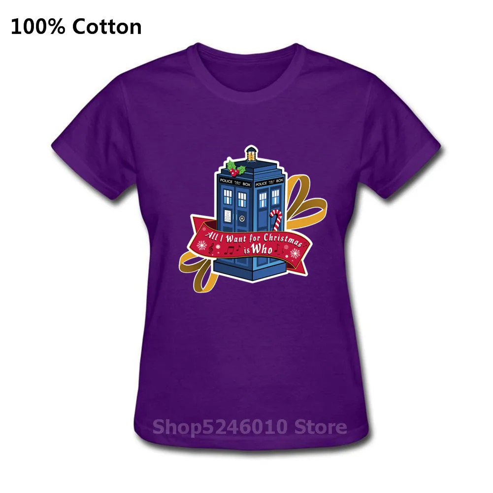Дизайнерская футболка с 3D принтом доктора кто тардис женская модная одежда
