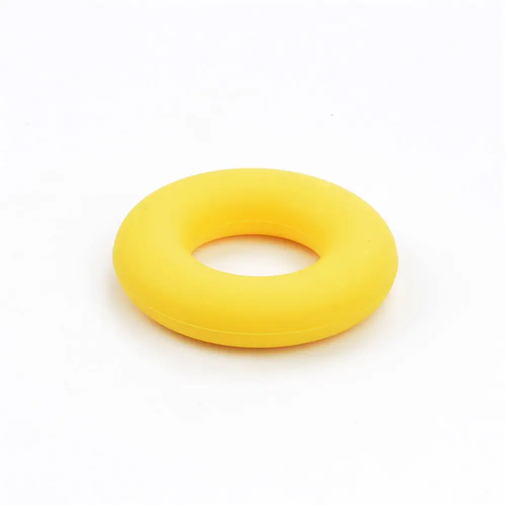 LOFCA Donut 5 uds cuentas de silicona beb&eacute; mordedor de BPA libre mordedor collar Cadena de chupete perlas beb&eacute; Juguetes DIY Accesorios-4