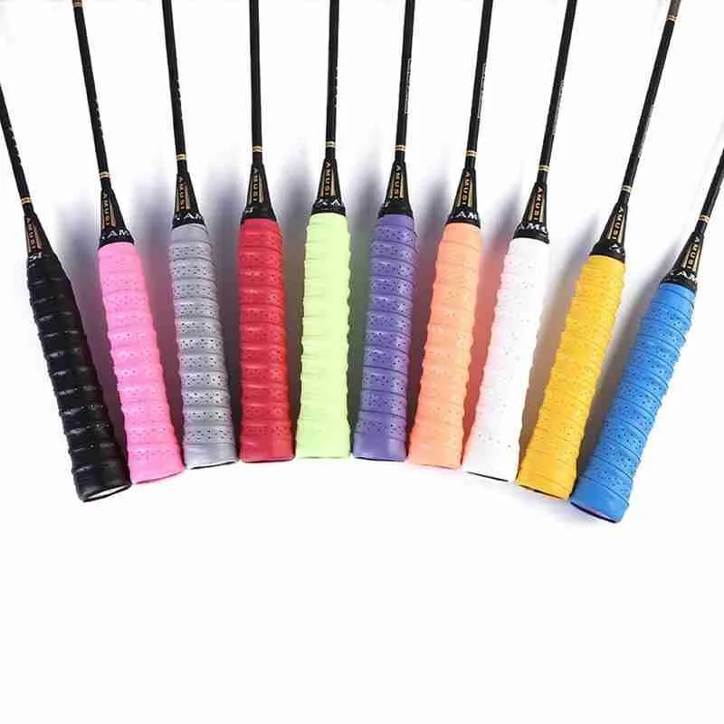 

1pc Tennis Grip Sweat Belt Badminton Overgrips Sweatband Grips Outdoor Tennis Sports Outdoor Hand Accessories Tape Z2X5