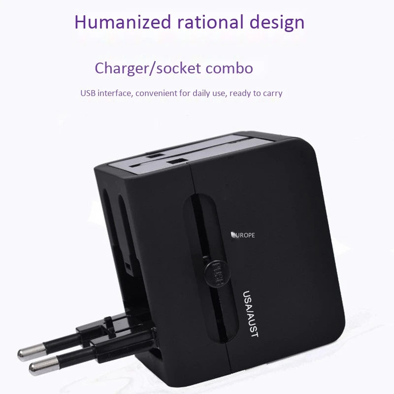 International Power Adapter Travel Plug Universal for USA UK Japan China EU AUS with iPhone | Электроника