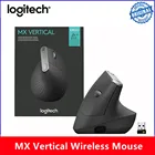 Вертикальная Беспроводная Bluetooth-Мышь Logitech MX, эргономичная Беспроводная игровая мышь, многофункциональная с USB Nano 2,4 ГГц, 100% оригинал