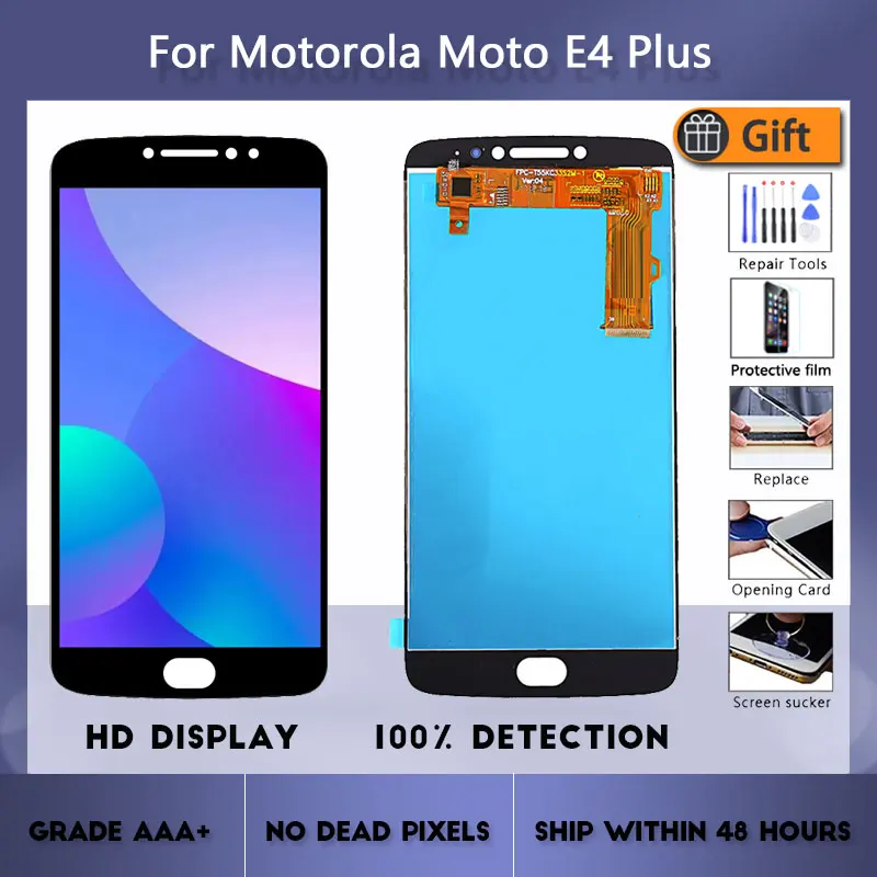 

5.5" Original LCD Display Touch Screen For Motorola Moto E4 Plus XT1773 XT1770 XT176 Digitizer Assembly For MOTO E4Plus Phone