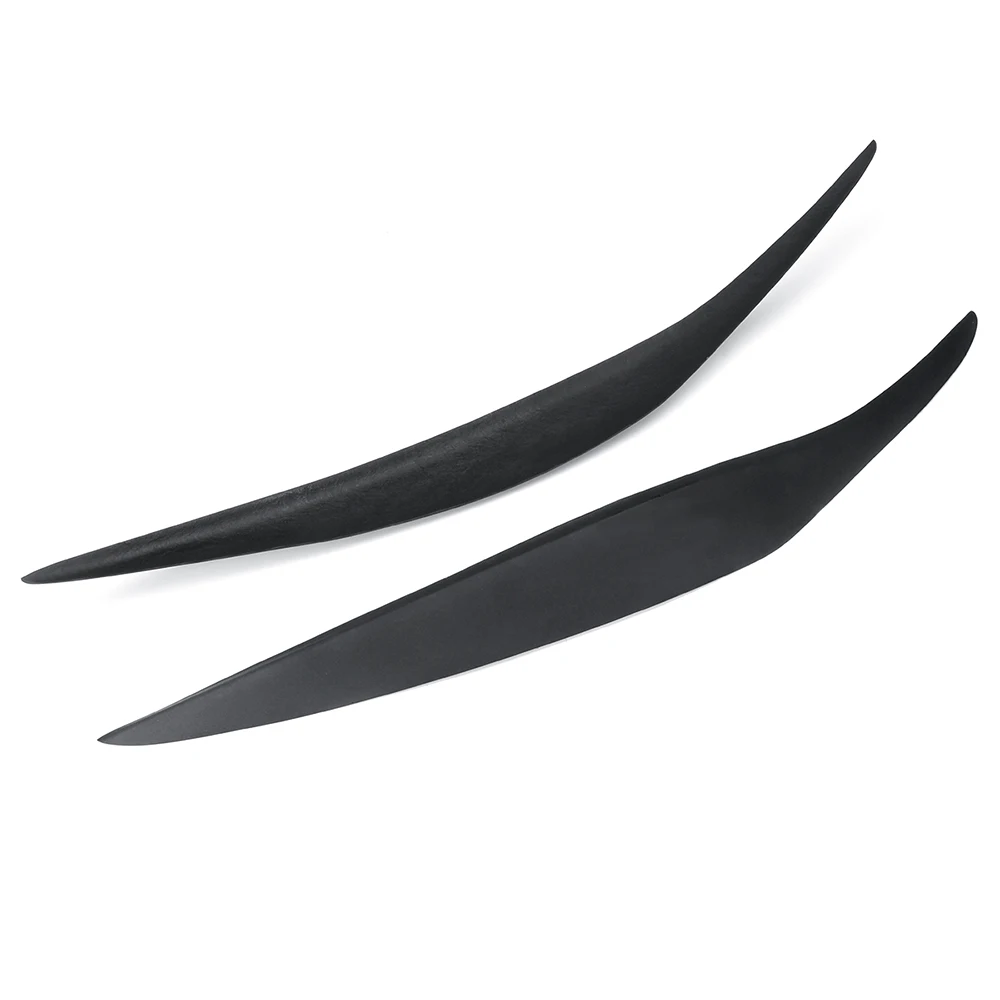 KKMOON 1 пара Резиновых автомобильных передних фар бровей век крышек наклеек
