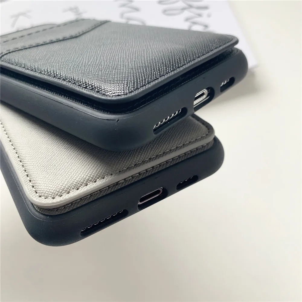 

Card Holder Phone Case For iPhone 12 12Pro XR XS X 11 Pro Max7 8 Plus PU Leather Case For iPhone Xs Max SE2020 iphone 11 cases