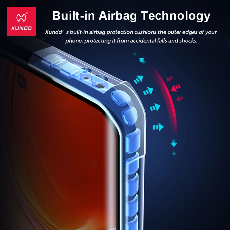 XUNDD Prective Case For ViVO X70 Pro X70 Pro Plus Case,Shockproof Case-with Airbag Technology,Camera & Screen Protection Cover