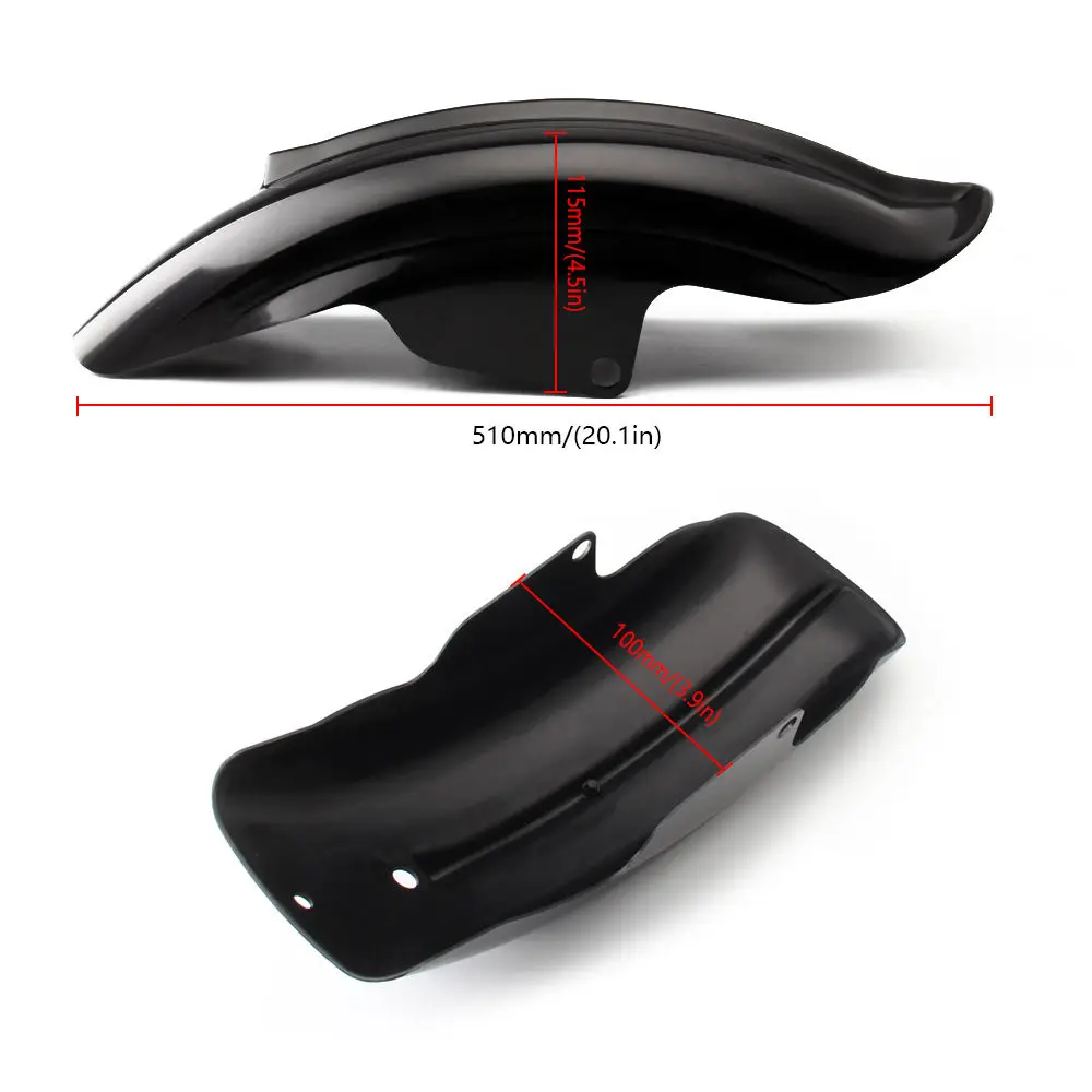 

Premium Cheap Sportster Solo Bobber Chopper Cafe Racer Black Rear Mudguard Fender
