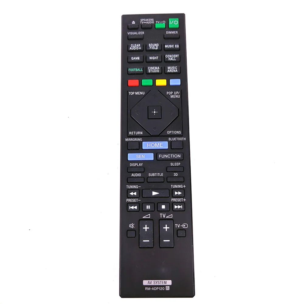 Используется оригинальный RM-ADP120 для Sony AV SYSETM пульт дистанционного управления