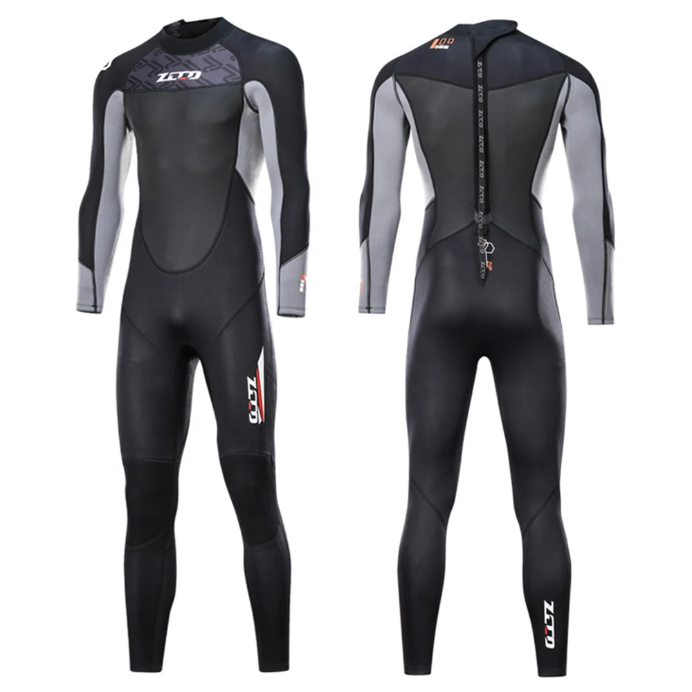 Diving Suit 3mm Neoprene Men Scuba Diving Clothes Surfing Kitesurf Snorkeling Spearfishing Wetsuit Underwater Fishing Equipment