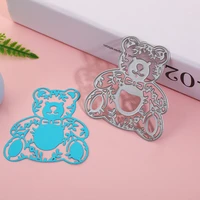 bear%c2%a0die cutting dies for scrapbooking diy mold fustelle card making stencil embossing template die knife mould paper craft