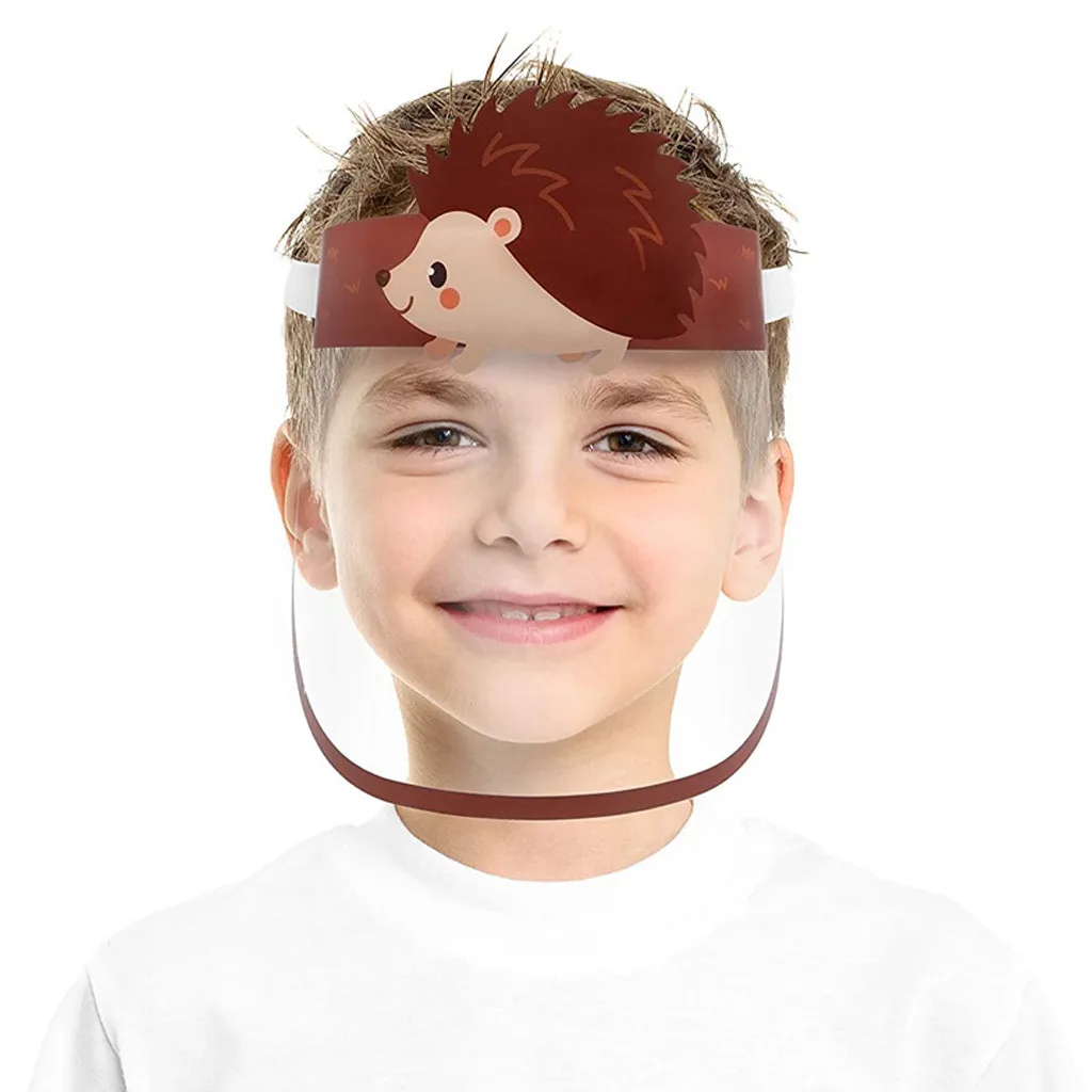 Уличные Детские Мультяшные Защитные чехлы для лица мальчиков и девочек маска с